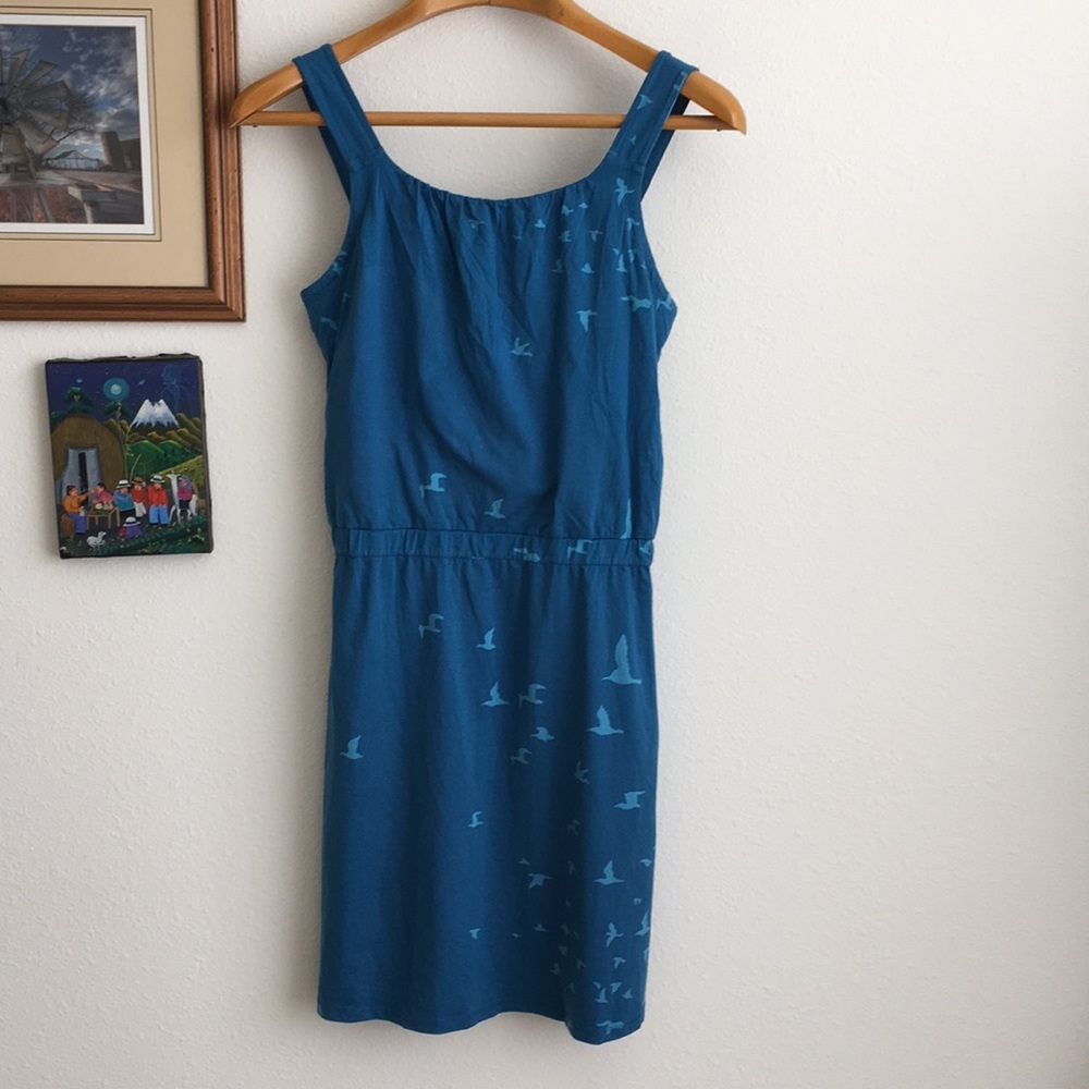 Toad&Co Organic Blue Dress Size M